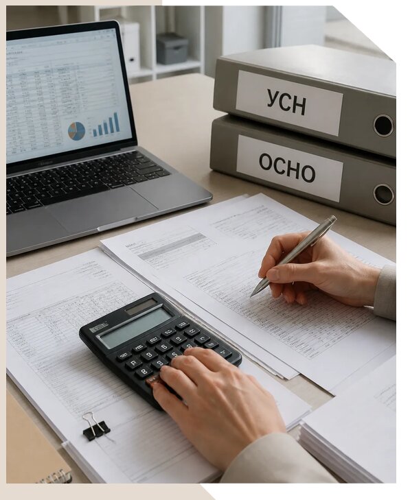 Бухгалтерское сопровождение при совмещении режимов в Саранске